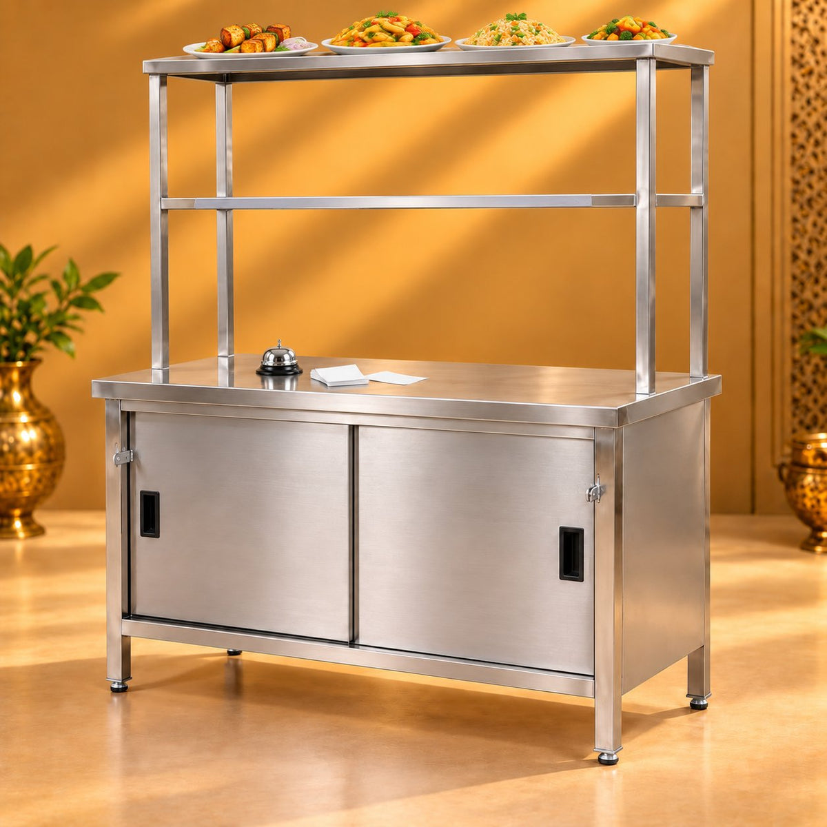 Gurubhai Equipments Pickup Counter 45 × 24 – In Use