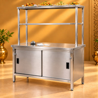 Gurubhai Equipments Pickup Counter 45 × 24 – In Use