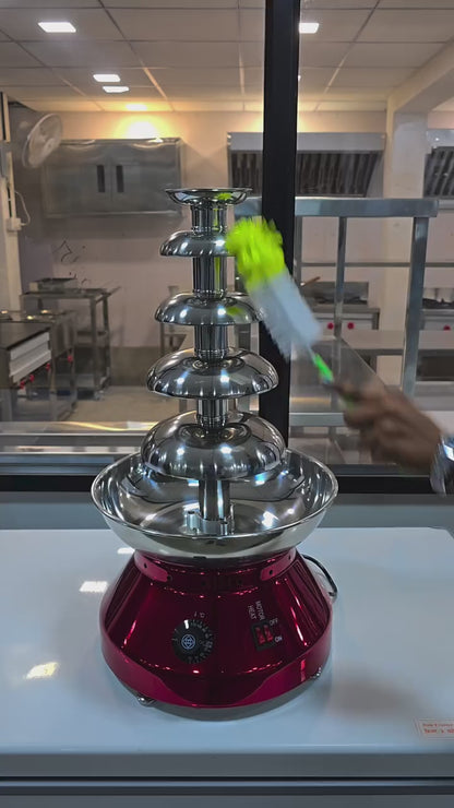 4-Tier Electric Chocolate Fountain